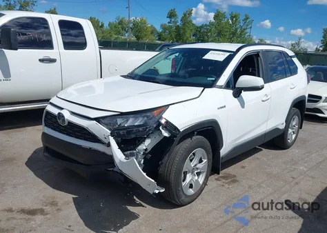 2021 Toyota Rav4 Hybrid Le из США, поврежденный, VIN 4T3M6RFV2MU031677